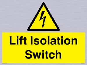 Lift Isolation Switch